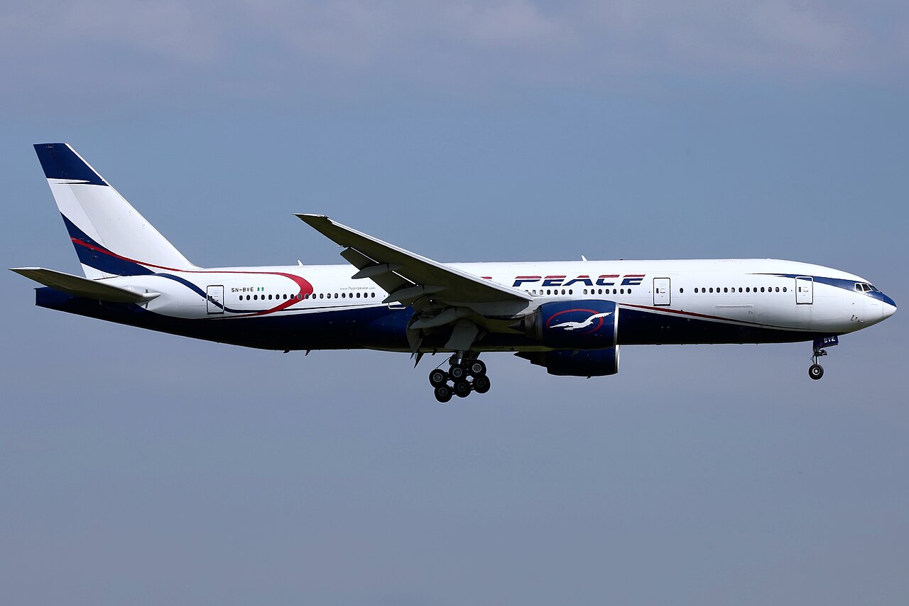 Air Peace aircraft